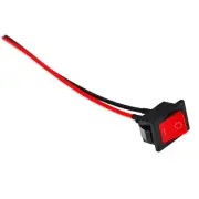 Nylon 2 Pin SPST Rocker Switches for Small Appliance ON/OFF Pack of 10