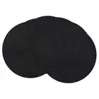 Round Braided Placemats Set of 6 Table Mats for Dining Tables Woven3233