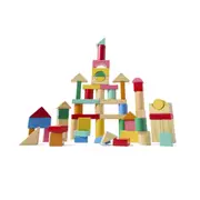 Wooden Blocks with Shape Sorting Lid