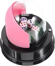 ERINGOGO Dice Cup Mini Shaker Electric Dice Shaker Cup for Bars Ktv Gaming Small Lightweight Easy to Use Random