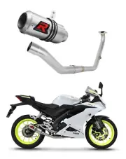 YZF R125 2021 - 2024 Full Exhaust System Silencer GP DOMINATOR