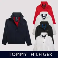 在飛比找momo購物網優惠-【Tommy Hilfiger】TOMMY 經典刺繡文字連帽