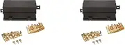 Mellisso 2X Car 11 Way Fuse Holder Relay Box with Terminals Relays Waterproof Connectors
