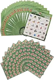 Sport Game Cards Football Party Supplies Kit Rugby Game Card Fun Party Decorations