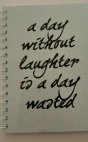 2025-2026 year diary a day without laughter A5 WEEK TO VIEW