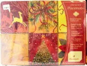 Benson Mills, Christmas Cork Placemats, 4 pk., NEW!