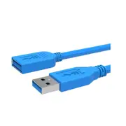Blue Usb 3.0 Extension Line Male To Female Quick Speed Cable Connector For Usb Thumb Drives Keyboard Mouse 3 Meters