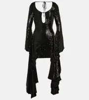 [Giuseppe di Morabito] Giuseppe di Morabito Sequined minidress AU 14 black