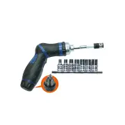 SP Tools 16Pcs 1/4" Drive Bit & Socket Set & Rotatable Ratchet Driver - Cr-V