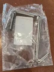 Over the Door Hanging Hanger Hooks 2 Pack Silver
