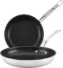 - Probond Collection - TITUM Nonstick Stainless Steel Frying Pan Set, Induction