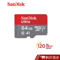 在飛比找蝦皮商城優惠-SanDisk Ultra microSDXC A1 64G