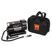 WEN AA2230 12V 100 PSI 1.25 CFM Portable Air Compressor/Tire Inflator with Case