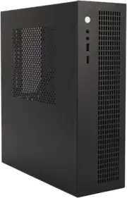 MATX ITX Mini PC Case USB2.0 Interface Dual Cooling Fan Support SSD HDD Small Co