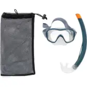 Subea 500 Mask and Snorkel Kit Easy Breathing Comfortable Waterproof
