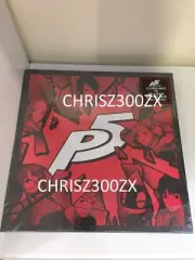 Persona 5 Essential Edition Vinyl Record Soundtrack 4 LP Box SET Color Figure P5