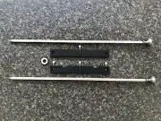 Chicken wing Rotisserie add on kit-BLACK, fits 5/16" rod, (no motor or rod)