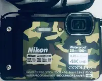 在飛比找Yahoo!奇摩拍賣優惠-二手保固七日包防水 NIKON W300 數位相機 取代AW