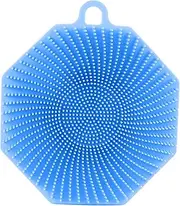 Bath Silicone Scrubber - Soft Silicone Body Scrubber | Gentle Bathing Accessories, Skin Exfoliator, Scalp Massager, Shower Sponges for All Kinds of Skin