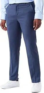 [SELECTED HOMME] SELETED Homme Men's SLHSLIM-Neil Blue Check TRS Suit Pants, Dark Sapphire/Checks:Check, 5 Years, Dark Sapphire/Checks:Check, 5 Years