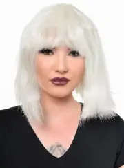 Economy Short Glow in the Dark Womens Bob Costume Wig