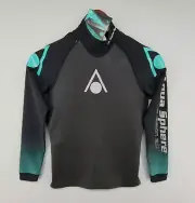 Aqua Sphere Wetsuit Womens Size XS Aquaskin 2.0 Swimming Top Long Sleeve Beach