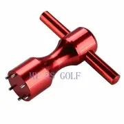 1pcs 6 Prong Golf Weight Red Wrench Tool for Titleist Scotty Cameron Putters