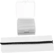 40pcs False Eyelashes Self-adhesive Strips Tape Eyelash Soft Strips Strip Eyelash Glue Lash Extension Glue Eyelash Glue Liner Natural Eyelashes Wispy Lash Strips Fiber Black BELLIFFY