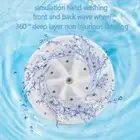 Two-way Rotating Turbine Mini Washing Machine USB Turbo Washer Travel