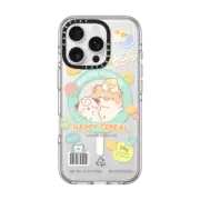 iPhone 16 Pro Clear Case MagSafe Compatible Happy Cereal