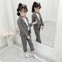 在飛比找ETMall東森購物網優惠-外套春秋韓版中大童西裝