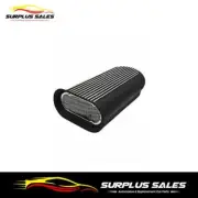 R5233BK RPC BLACK FINNED ALLOY HILBORN STYLE BONNET SCOOP DUAL 4BBL CARBIE