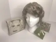 Eva Gabor Wig Hairpiece Vtg 1987 Short Pixie Silver Vista 56 Modacrylic In Box