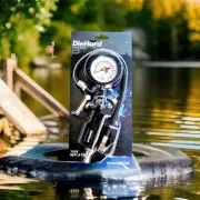 Die hard Tire Inflator with gauge. pneumatic 145psi