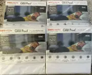 4 Bob’s Goof Proof King Size Pillow Protector New In Seal Pkg