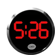Car Dashboard Digital Clock, Vehicle LED Digital Dashboard Clock, Car Vent Clock Clock, Portable Car Interior Clock Decoration for Car, Home, Dorm, Truck