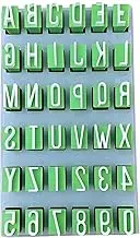 Alphabet Stamps Set, Tiny Clay Letter Press, Uppercase & Lowercase Stamps, Portable Craft Supplies, Ideal for Home, Travel, Projects, Scrapbooking and More
