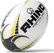 Rhino Vortex Pro Match Rugby Ball - 5 - White