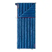 Naturehike Cicada Wing 400g Duck Down Envelope Sleeping Bag - Blue