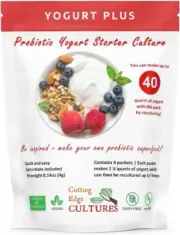Yogurt Plus Probiotic Yogurt Starter Culture By Cutting Edge Cultures
