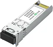 xioaue 2PCS 10G SFP+ Optical Fiber Module 10KM 1310NM LC Single Mode Dual Fiber Transceiver Compatible with Network Router Switches