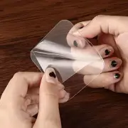 10Pcs Clear Double Side Adhesive Tape Sticker Water Resistant Mounting Tape