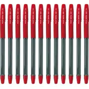 Pilot BPS-GP Box 12 Ballpoint Pen Extra Broad 1.6mm (Red)
