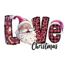 Heat Press Transfer Great Stickiness Iron on Patch Christmas Style for Clothes
