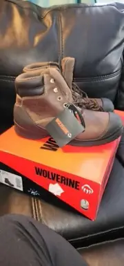 Wolverine Rangel 6" Waterproof Boot Size 9.5