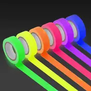 UV Blacklight Reactive Fluorescent Cloth/Neon Gaffer Tape, Super