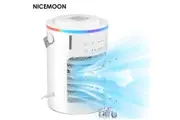 Portable Air Conditioner Personal Cordless Air Cooler Quiet Desk Fan with 3 Speeds Small Air Conditioner Fan