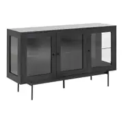 Modern Furniture KREMAN Sideboard Buffet 140cm - Black