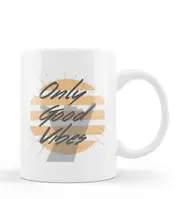 Only Good Vibes Ceramic Mug