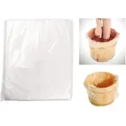 100X Transparent Ionic Detox Foot Bath Tub Liners Bags For Large Foot Basin NEW